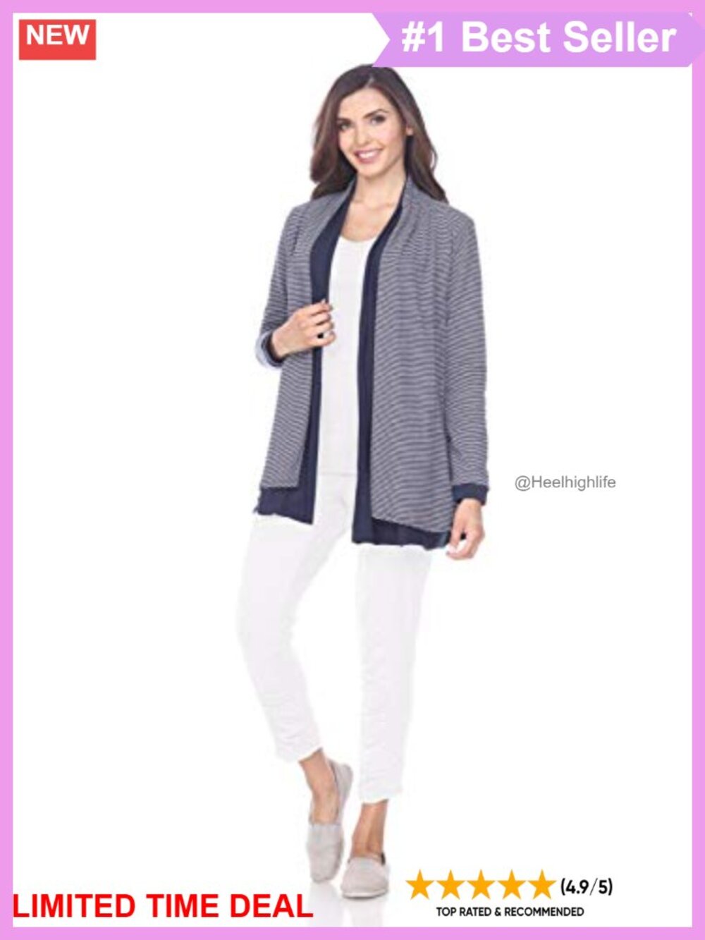 Reversible Explorer Cardigan Cotton Spandex Long Sleeve Sweater